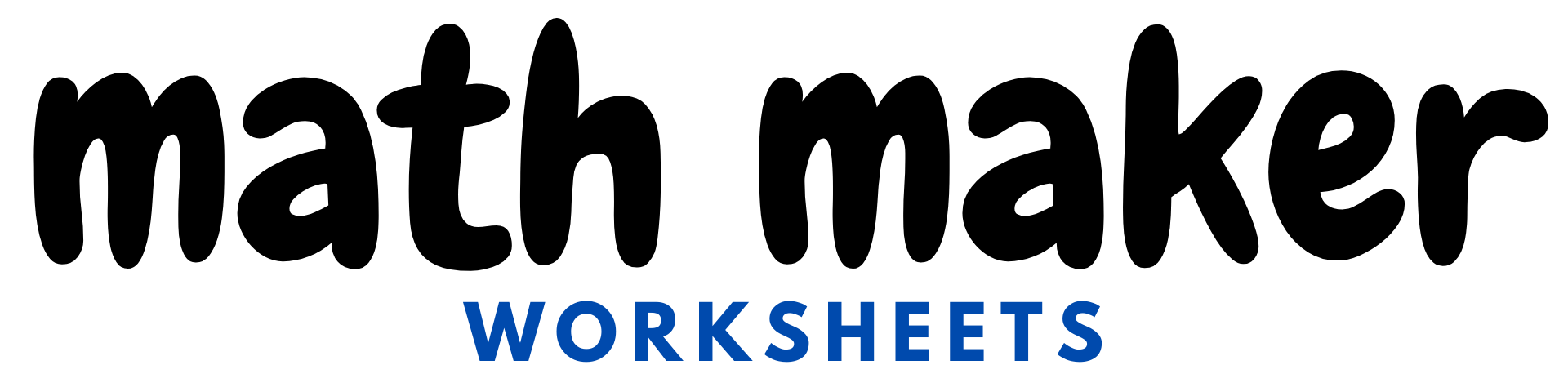 Math Maker Worksheets